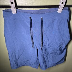 Fair Harbor Men's Size Small Color Blue Liner Shorts Pockets Good Condition